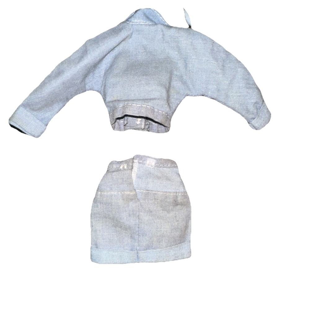 Vintage 1987 Jeans Look Barbie Doll Fashion‎ #2329 - Picture 2 of 2